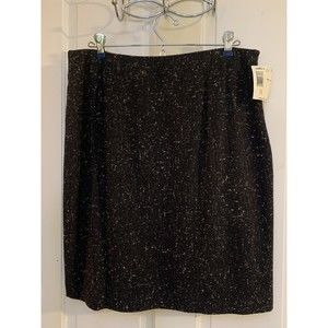 Liz Claiborne Gray Speckled Skirt, "Shades of Grey" Size 14P, Style# 60850213 A